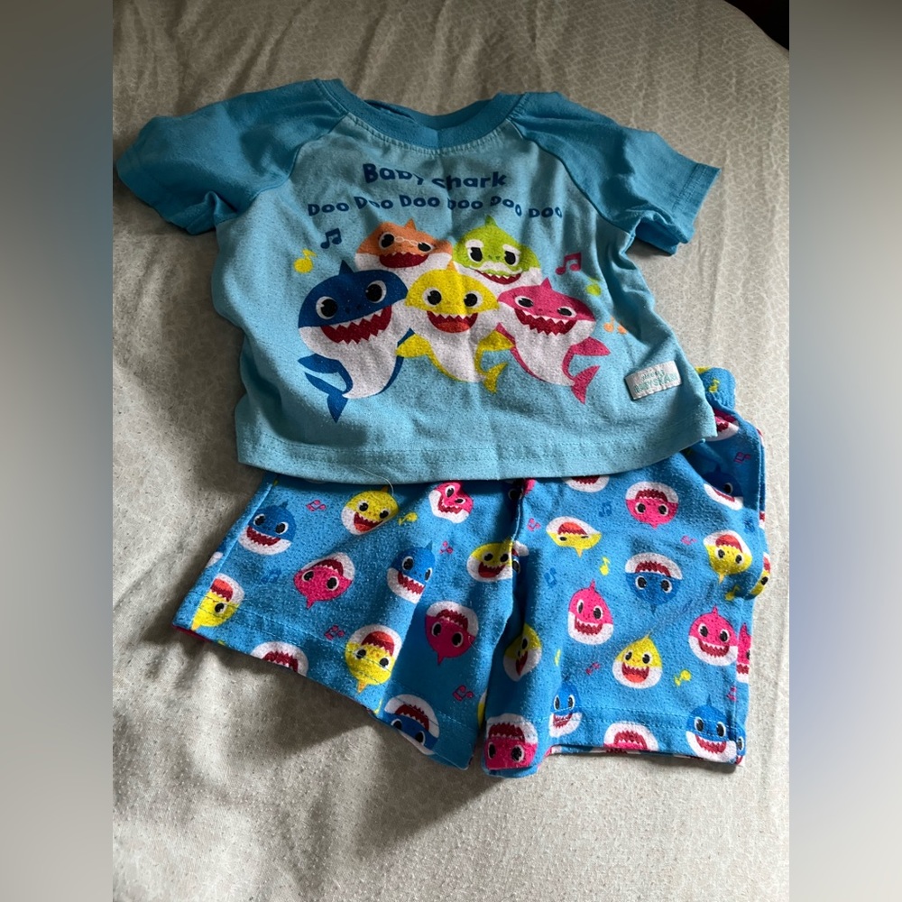 Baby Shark pajama set